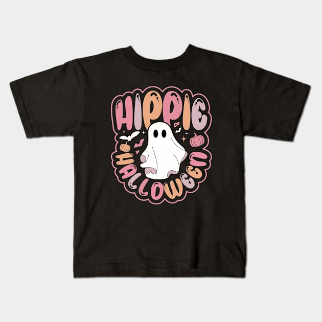 Hippie Halloween Kids T-Shirt by ARTGUMY